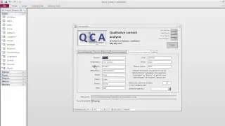 QCA 03 - The Control Panel and basic operations with the Analyser