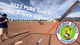 2022 PURE Sports Jason Branch USSSA Slowpitch Softball Bat Review - Average Dudes Softball