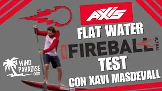 Axis Foils Fireball - Flat Water Test