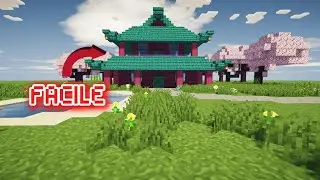 Comment CONSTRUIRE un TEMPLE CHINOIS sur Minecraft | Tutoriel [FR]