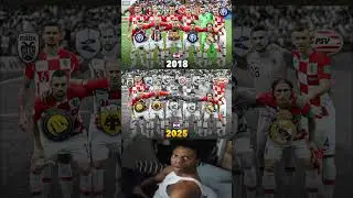 Croatia&rsquo;s World Cup 2018 squad and where they&rsquo;re now 🇭🇷🥺Only 5 players  that XI still play football,