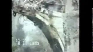 Zerstörung der Brücke in Mostar Bosnien