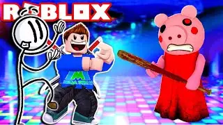 Trolling and Distracting Roblox Piggy with Henry Stickmin Dance! MegaSquad Game With Me