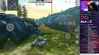 WoTB - Early Morning short session - grinding Tier 9 Light WZ