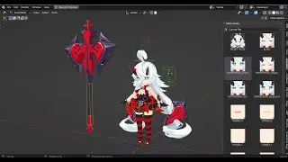BLENDER Rigged Character [Blood Embrace ELF]