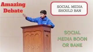 Speech by Wasiq Anwar on social media