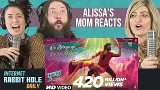 Oo Bolega ya Oo Oo Bolega Ft Samantha (Full Video) Pushpa | Alissa's Mom Reacts | irh special series