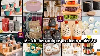 Meesho useful kitchen finds under 80 | Must buy this 15+ unique kitchen products | Unboxing & review