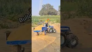 New holland💪🔥 4x4 with  trolley loading #tractor #video