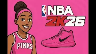 NBA 2K26 Shoe Creator | How To Make Aja A'One Aura Pink