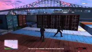GTA 5 - Prison Break - Cargo Ship easy way