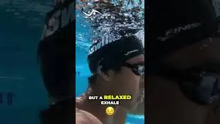 Swimmer Secret: Nose Exhale Prevents Water & Boosts Air! #shorts