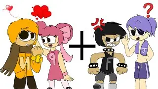 All Love in Alphabet Lore - but Art (Alphabet Lore Couple) - Full Compilation 6