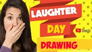 laughter day special drawing.funny drawing.You always made me laugh.🤣🤣🤣