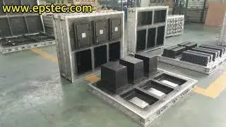 EPS cooler box mold delivery to Mexico