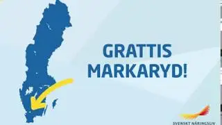 Markaryds kommun, svensk n&auml;ringslivranking 2017, Twitter
