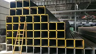 square rectangular steel tubes samples