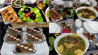 طاولة رابع يوم رمضان🌙نصائح عن الأواني الذهبية💃ياودي ليوم فطوركم من عندي👍موني كامل ياخويا ياخويا☺️