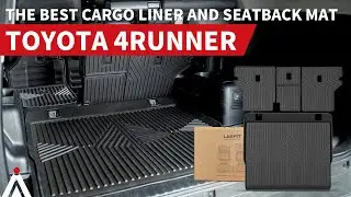 The best cargo liner and seatback mat for your 2013-2024 5th Gen Toyota 4Runner