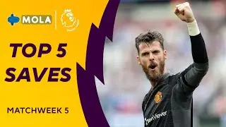Premier League | Top 5 Saves Matchweek 5