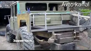 Хаммер из Газ 66 двс турбо дизель 3.0 от мерседеса