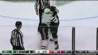 Pat Marroon vs. Jamie Benn fight