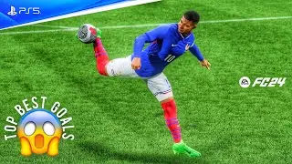 FC 24 - TOP 17 GOALS ( #4 ) | [4K60] | FIFA 24 PS5&trade; NEXT GEN [ Ft. Ronaldo Mbappe Neymar De Bruyne ]