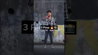 Top 3 Road Pose Like Model ✨🔥#photography #photoshootpose #pose#photoshootposeshorts#feets