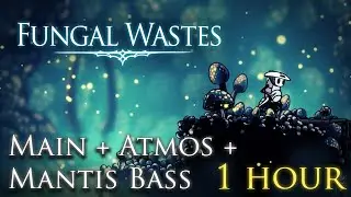 Hollow Knight Ambience - Fungal Wastes Main + Mantis Bass + Atmos