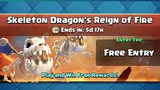 Skeleton Dragon Reign  of Fire Challenge 🔥🔥🔥 ! Tie Breaker ! Best Deck for Easy Win @ClashRoyale