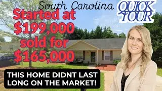 Quick Home Tour🏡Boiling Springs, SC🇺🇸Perfect for Investors or 1st Time Home Buyers