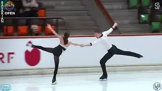 Bavarian Open  2024  free program Romane telemaque et coulon lucas