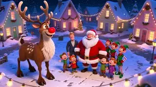 Rudolph&rsquo;s Red Nose Day | Fun Christmas Rhyme for Kids | Nursery Rhymes & Holiday Songs