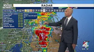 Tracking evening storms, Heat Advisory Thursday, Rain this weekend