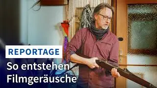 Ger&auml;uschemacher beim Film: Foley Artist bei der Arbeit