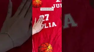 Basketball Custom Name, Number | Personalized Blanket