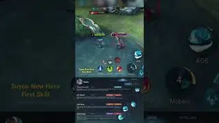 Suyou Assassin New Hero MLBB First Skill