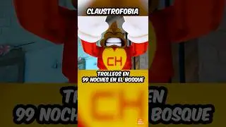 😂 TROLLEO ENCERRADO EN EL CASTILLO 🏰🌲 | 99 Noches en el Bosque Roblox 🔥🌳 #roblox #robloxshorts