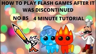 HOW TO PLAY FLASH GAMES AFTER IT WAS DISCONTINUED