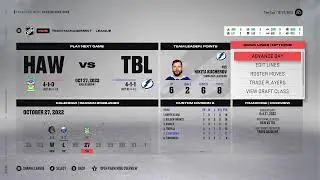 The Elite Cup- Season Game 5 Tampa Bay Lightning 4-0-1