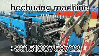 Fully Automatic C Purlin Machine for Steel Structures/High Speed & Precision Roll Forming