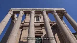 Roman classic Mansion Luxurious interior design