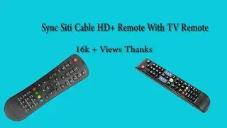 Пульт дистанционного управления Sync Siti Cable HD+ с пультом дистанционного управления телевизора [на английском языке]