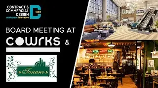 Contract & Commercial Design CCD Board Meeting at Cowrks Aerocity Delhi & Toscano UB City Bengaluru