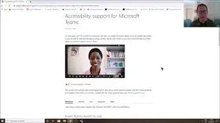 Microsoft Teams Accessibility
