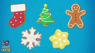 Five Christmas Cookies | Fun Preschool Christmas Finger Play & Felt Story