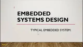 003. Typical Embedded System