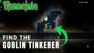 Как найти Гоблина-мастерицу в Terraria EASY I 2024 Tutorial
