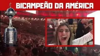 #NaArquibancada com Marcela Leite, Final da Libertadores no MARACANÃ FLAMENGO BICAMPEÃO DA AMÉRICA