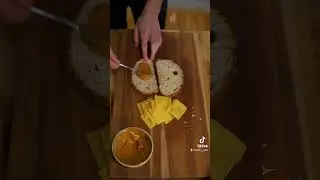 Mac & cheese & bacon sandwich